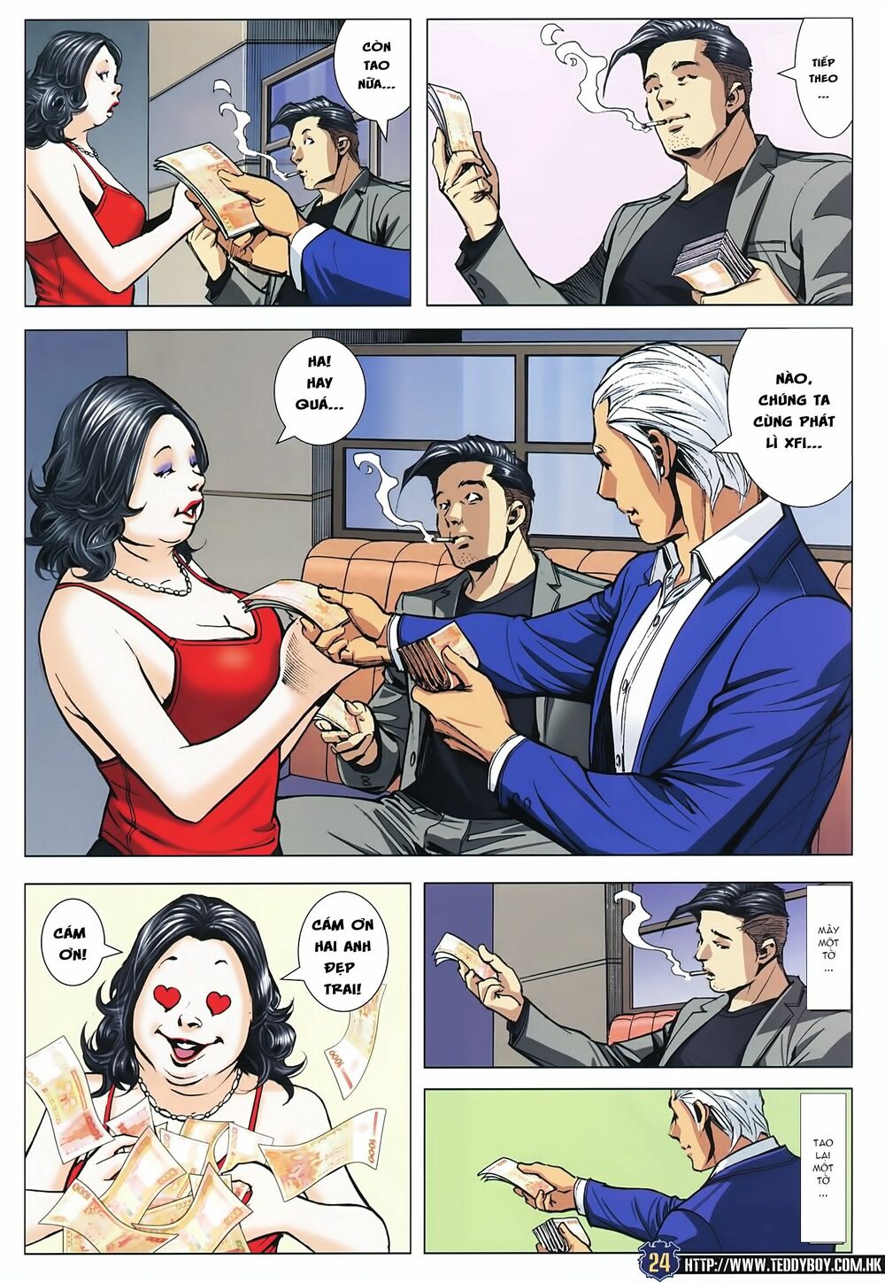 Người Trong Giang Hồ: Chapter 2235: Thần uy phục Tam