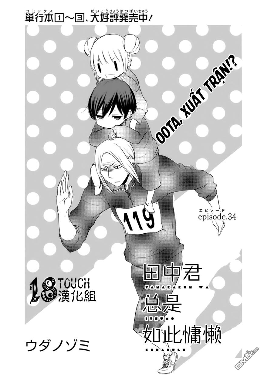 Tanaka-Kun Wa Itsumo Kedaruge: Chapter 34