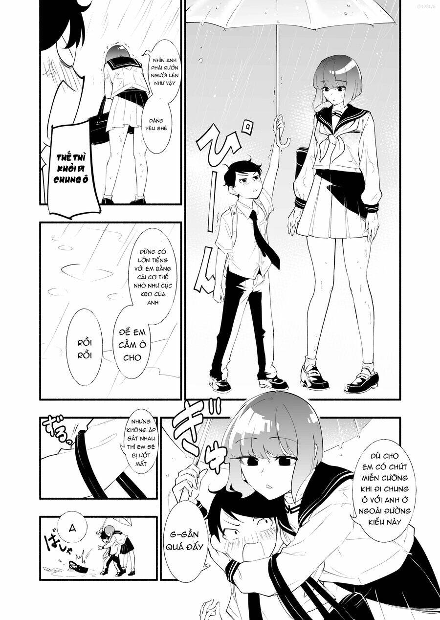Koushinchou No Kouhai (♀) To Teishinchou No Senpai (♂) Ga Renai Ni Hatten Suru Made: Chapter 4