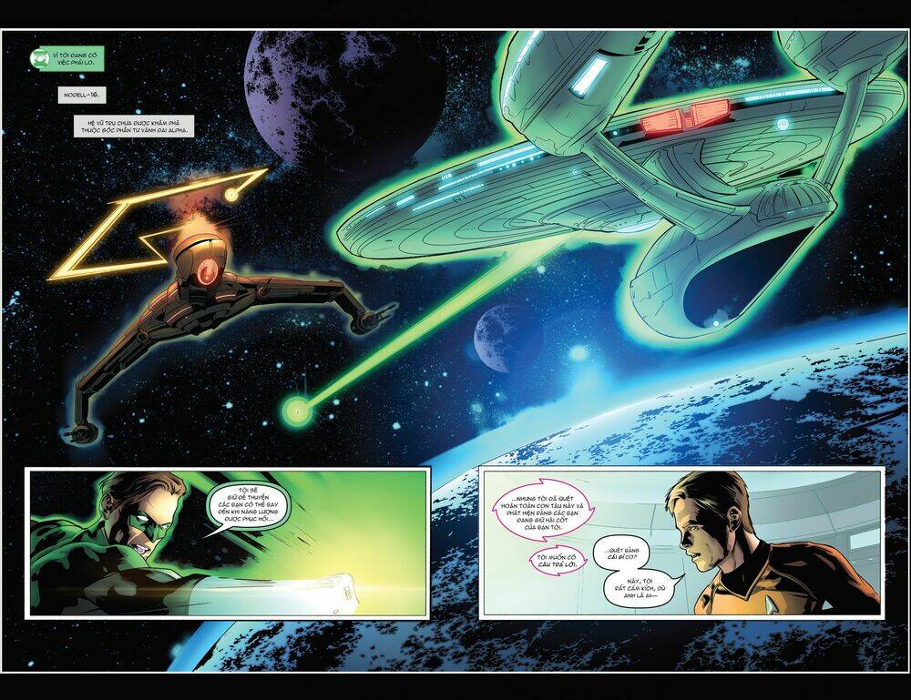 Star Trek/Green Lantern: The Spectrum War: Chapter 2