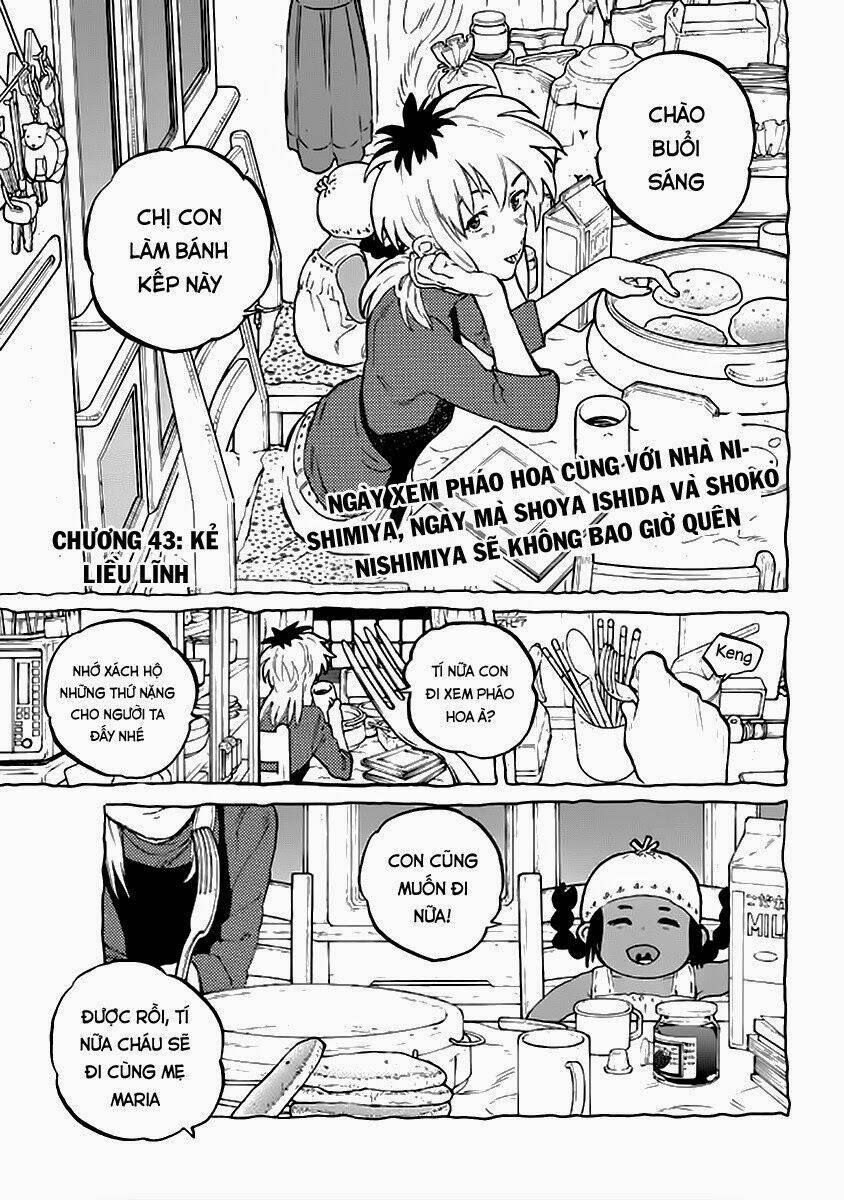 Koe No Katachi: Chapter 43