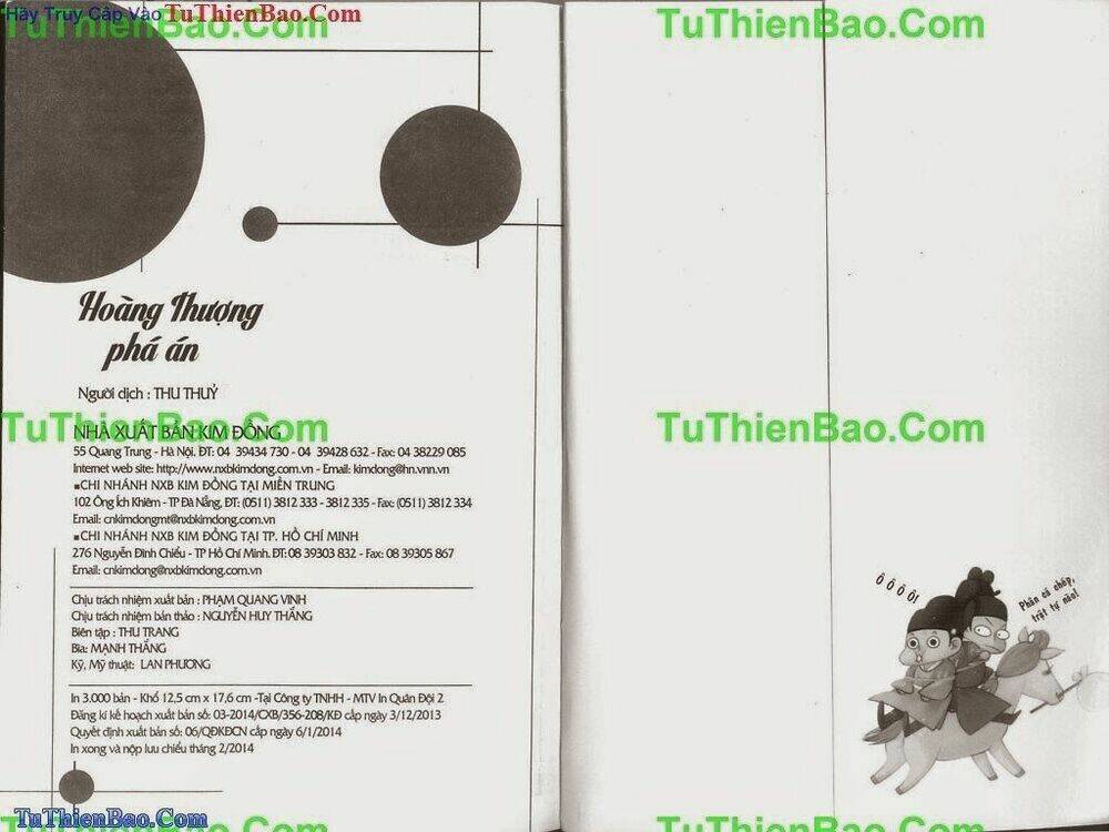 Hoàng Thượng Phá Án: Chapter 4