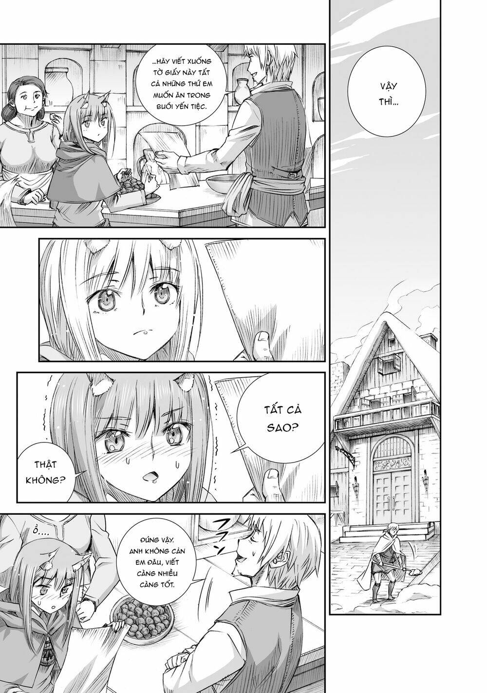 Ookami To Koushinryou: Chapter 100