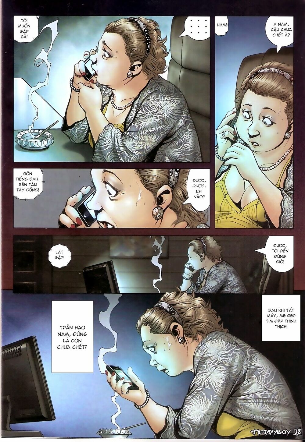 Người Trong Giang Hồ: Chapter 1356: Nam Ca vs Mẹ Đẹp