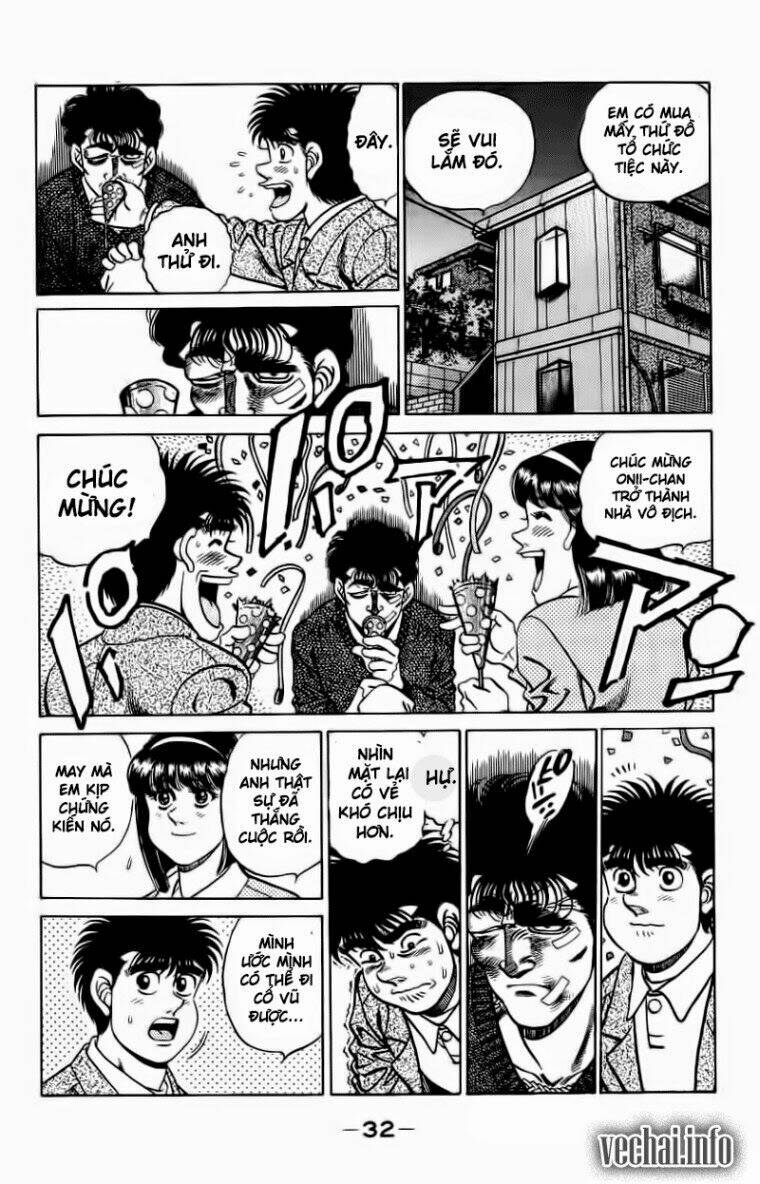 Võ Sĩ Quyền Anh Ippo: Chapter 180