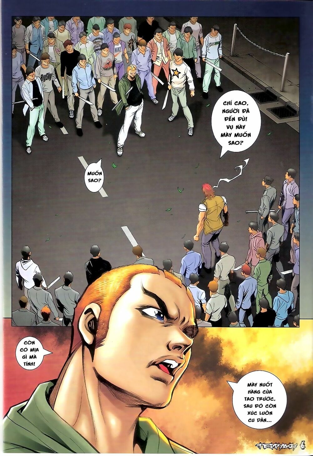 Người Trong Giang Hồ: Chapter 1358: Giận đánh Hạo Nam