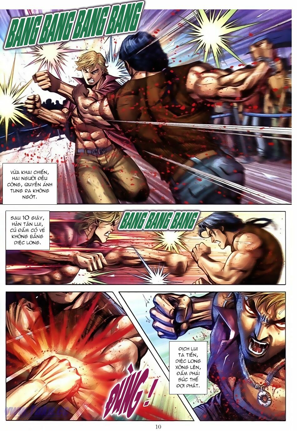 Người Trong Giang Hồ: Chapter 597: Trận chiến tắm máu