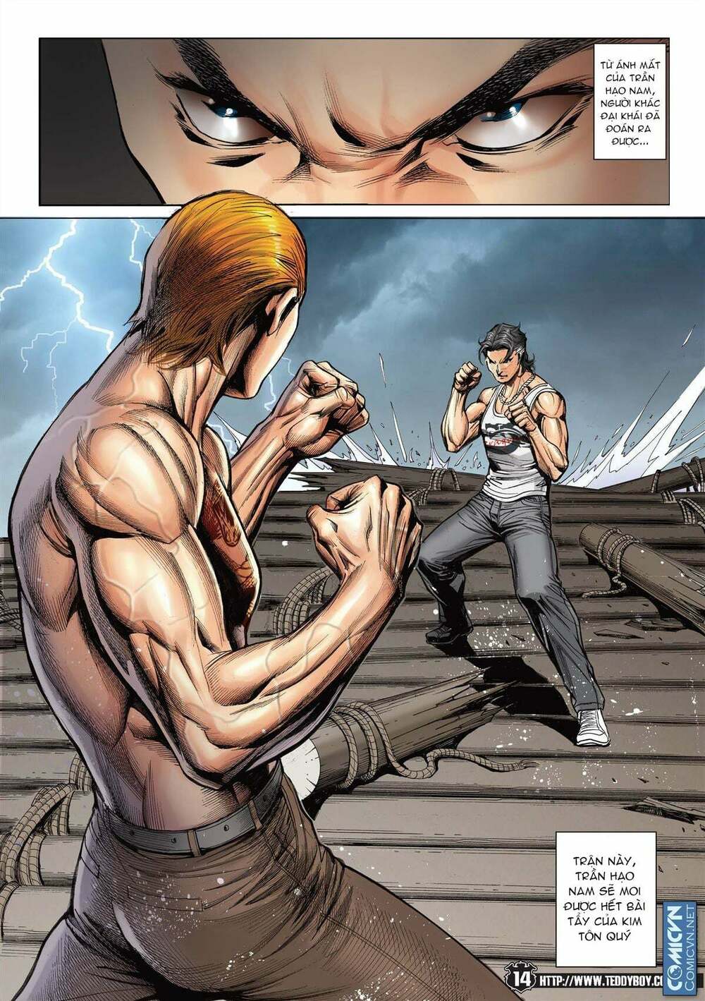 Người Trong Giang Hồ: Chapter 2169: Trần Hạo Nam vs Kim Tôn Quý