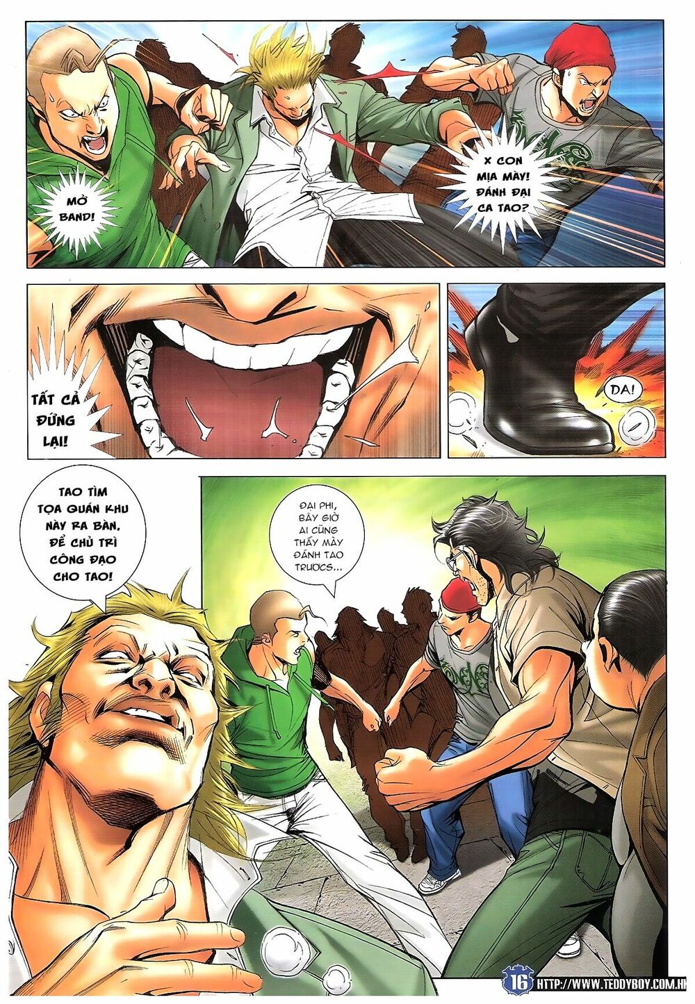 Người Trong Giang Hồ: Chapter 1645: Làm khó Đại B Chảy