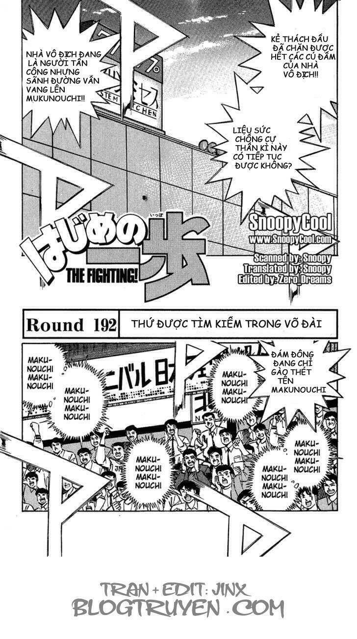 Võ Sĩ Quyền Anh Ippo: Chapter 192