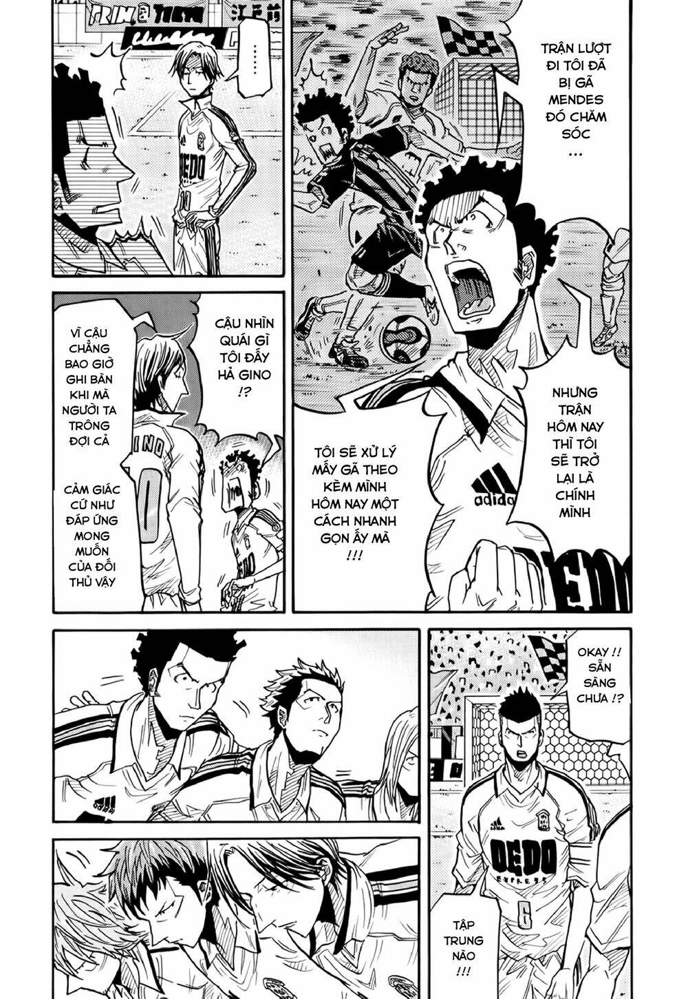 Giant Killing: Chapter 185