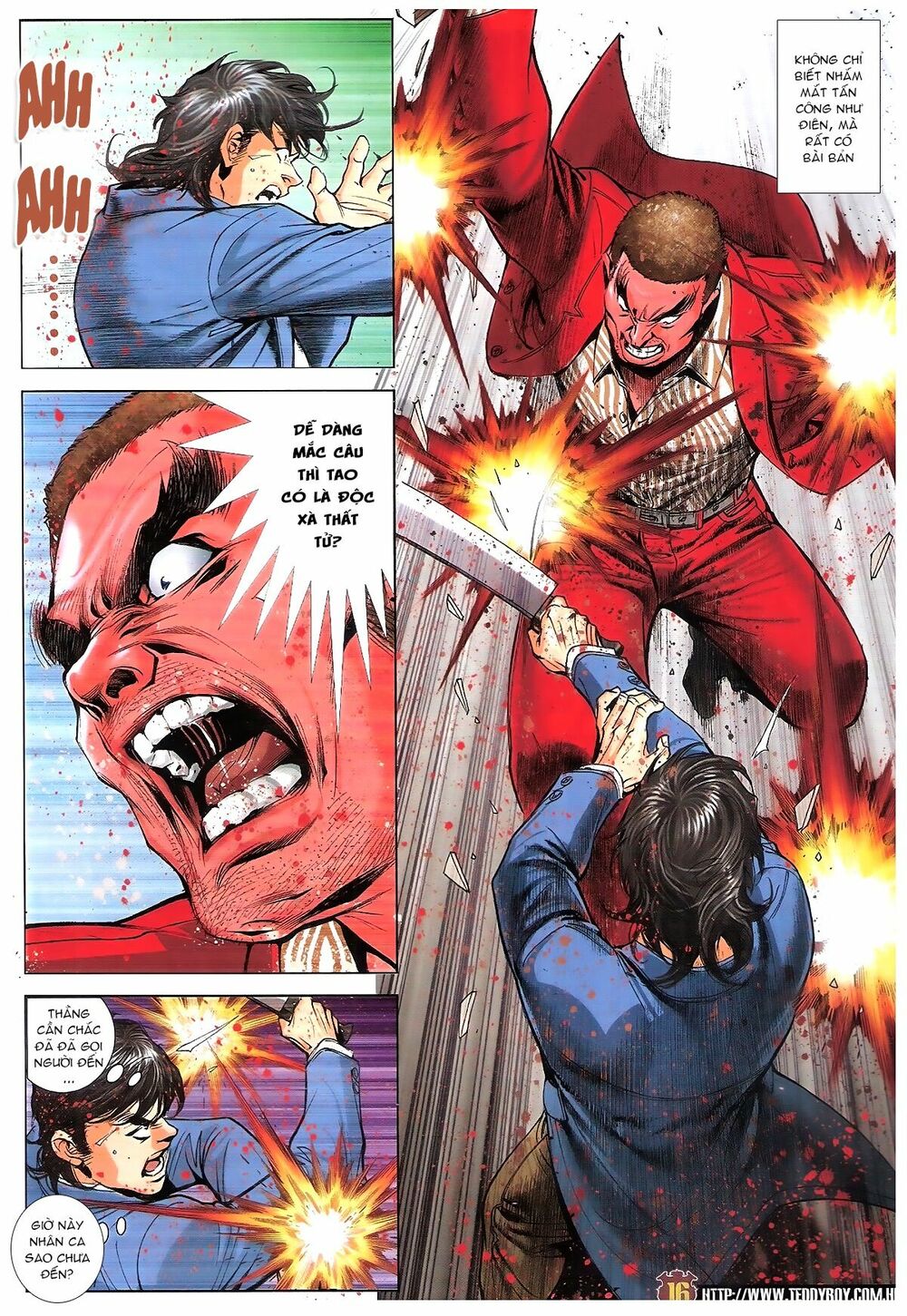 Người Trong Giang Hồ: Chapter 1812: Trận chiến cam go