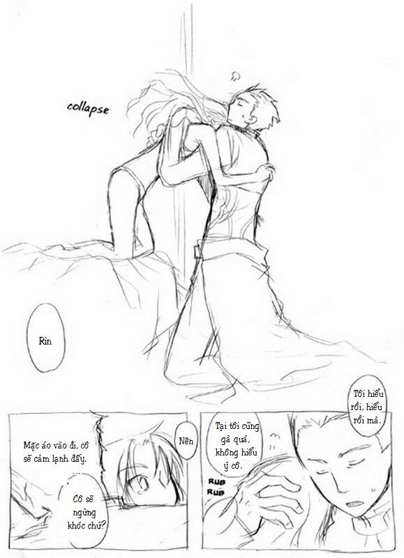 Chén thánh: Đêm Định Mệnh - Doujinshi Archer x Rin: Chapter 6