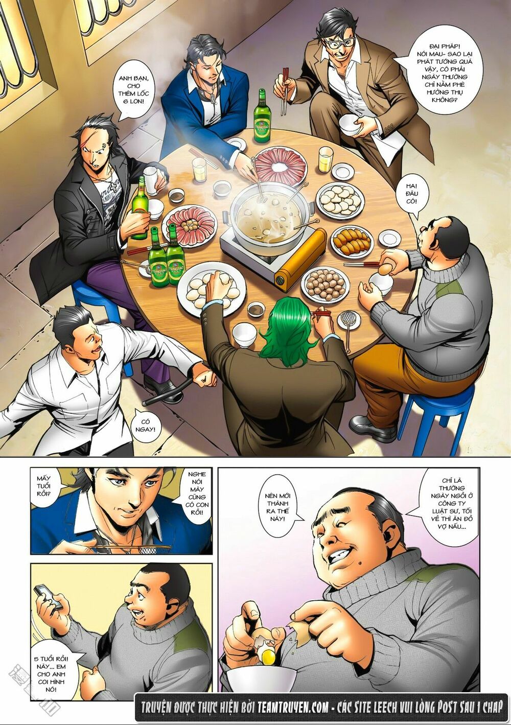 Người Trong Giang Hồ: Chapter 1573: Hàn Huyên Bên Đóm Lửa