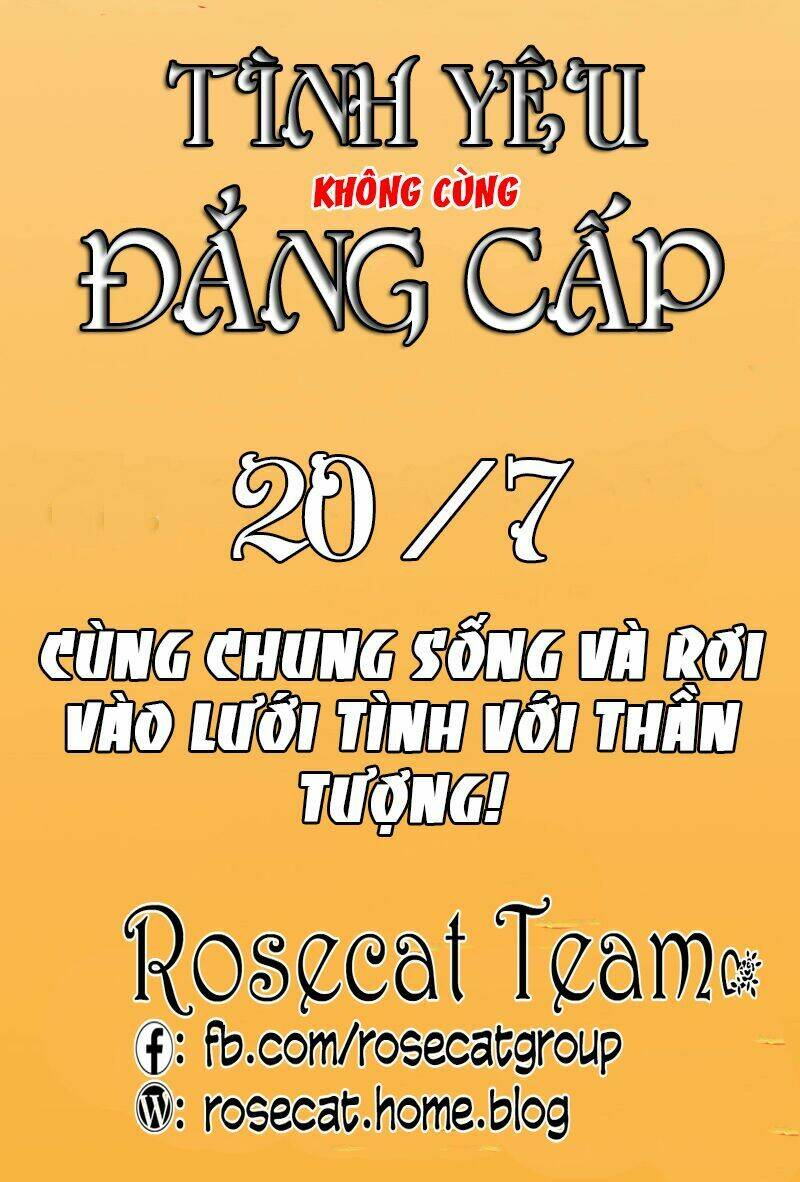 Tình Yêu Không Cùng Đẳng Cấp: Chapter 1