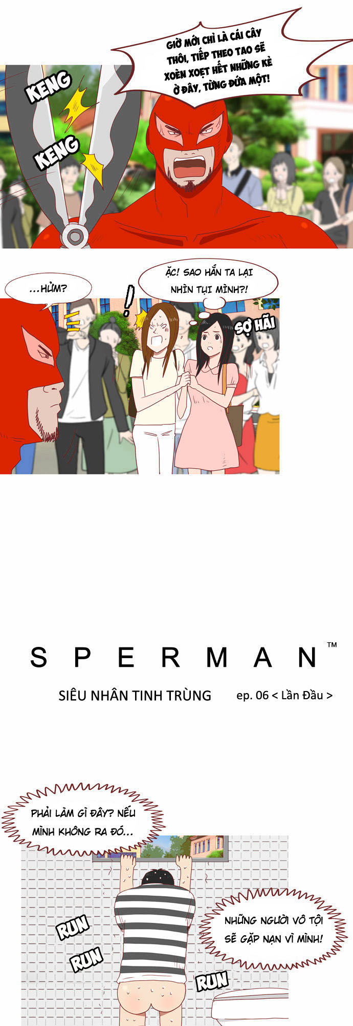 Sperman - Siêu Nhân Tinh Trùng: Chapter 6