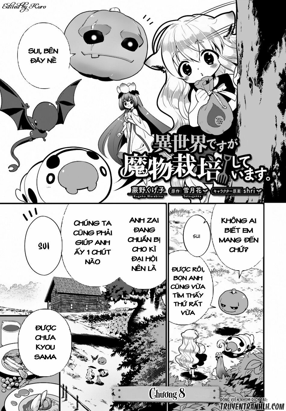 Isekai desu ga Mamono Saibai shiteimasu: Chapter 8