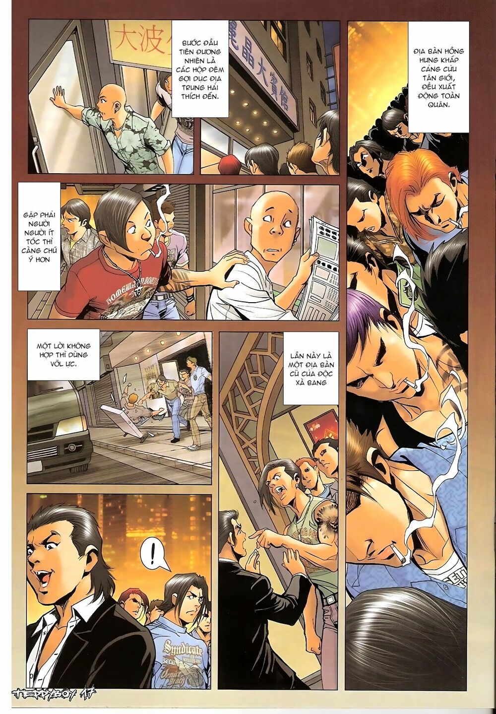 Người Trong Giang Hồ: Chapter 1318: Một mình gánh chịu