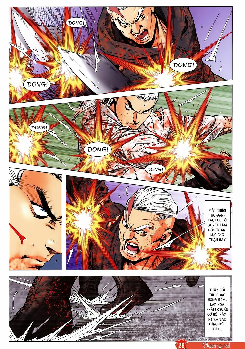 Người Trong Giang Hồ: Chapter 2253: Máu thịt từng tóe