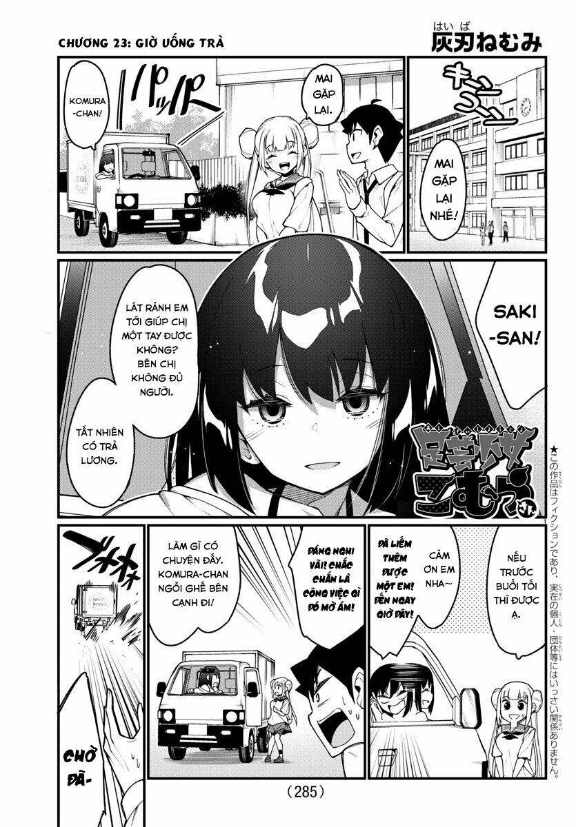 Ashigei Shoujo Komura-San: Chapter 23