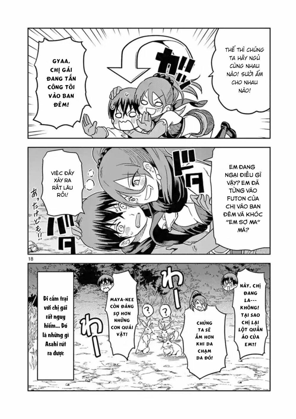 Chuyển Sinh Cùng Bà Chị Đấm Phát Chết Luôn: Chapter 4