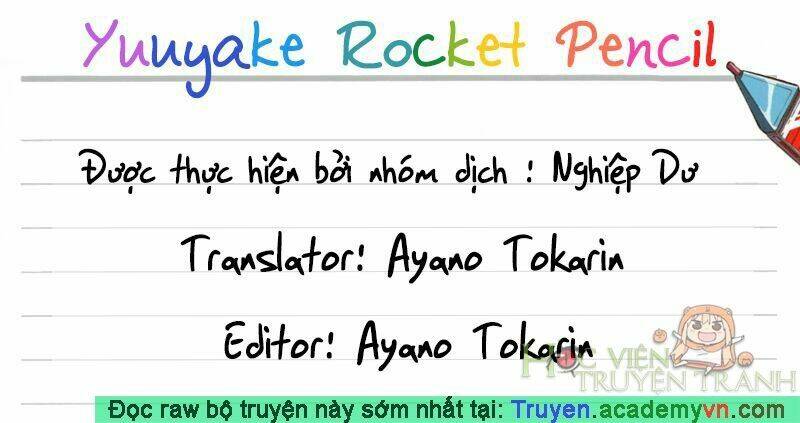 Yuuyake Rocket Pencil: Chapter 10