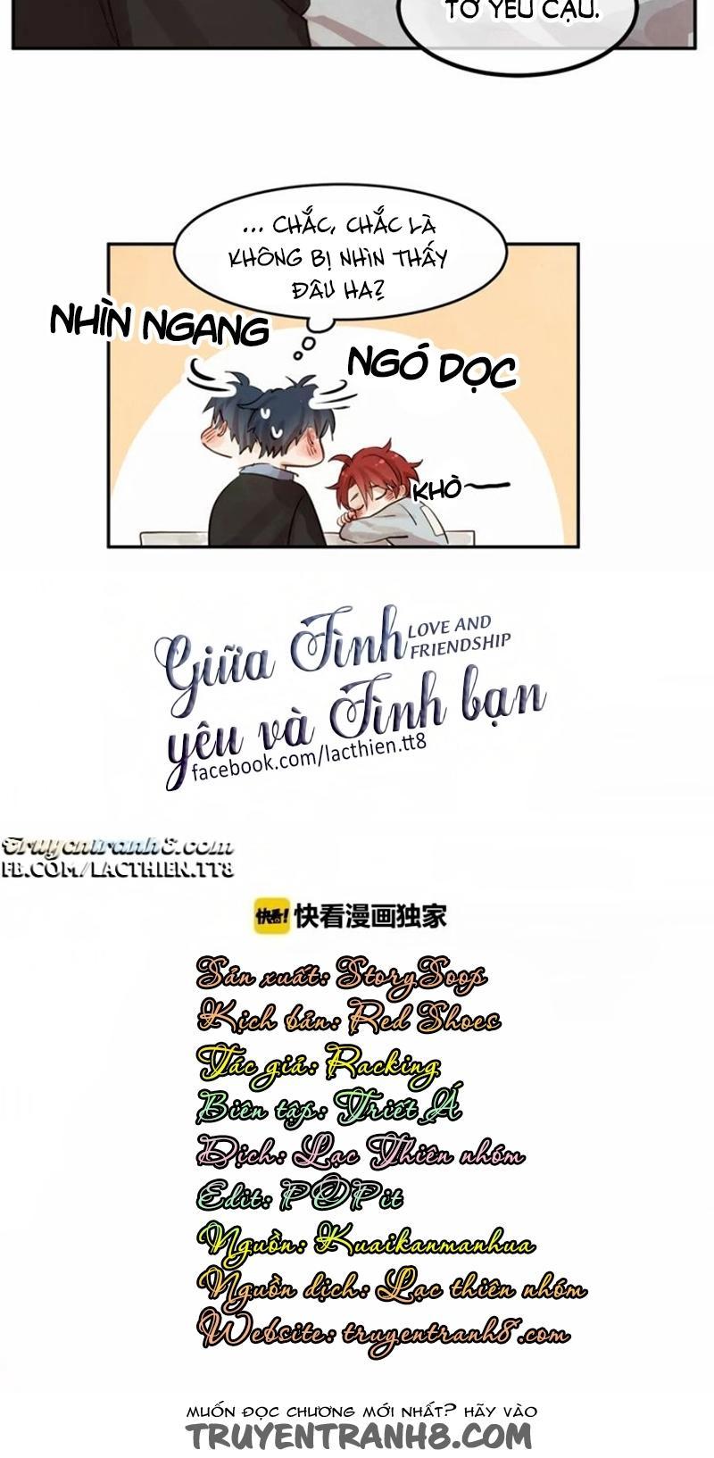 Giữa Tình Yêu Và Tình Bạn: Chapter 4