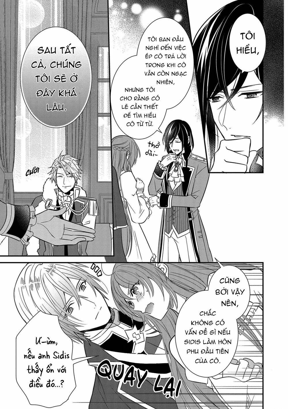 Đế Chế Hi Vọng Được Đính Hôn Với Nữ Quan: Chapter 2
