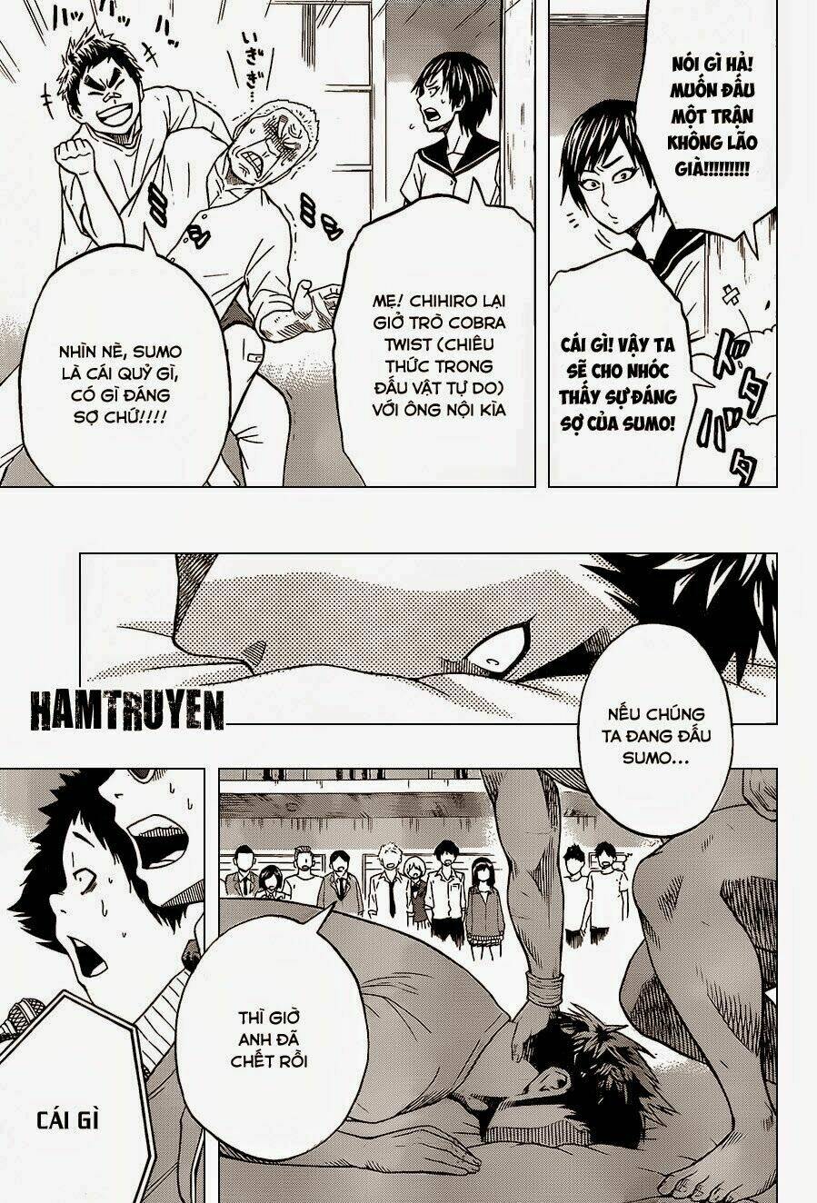 Hinomaru Zumou: Chapter 15