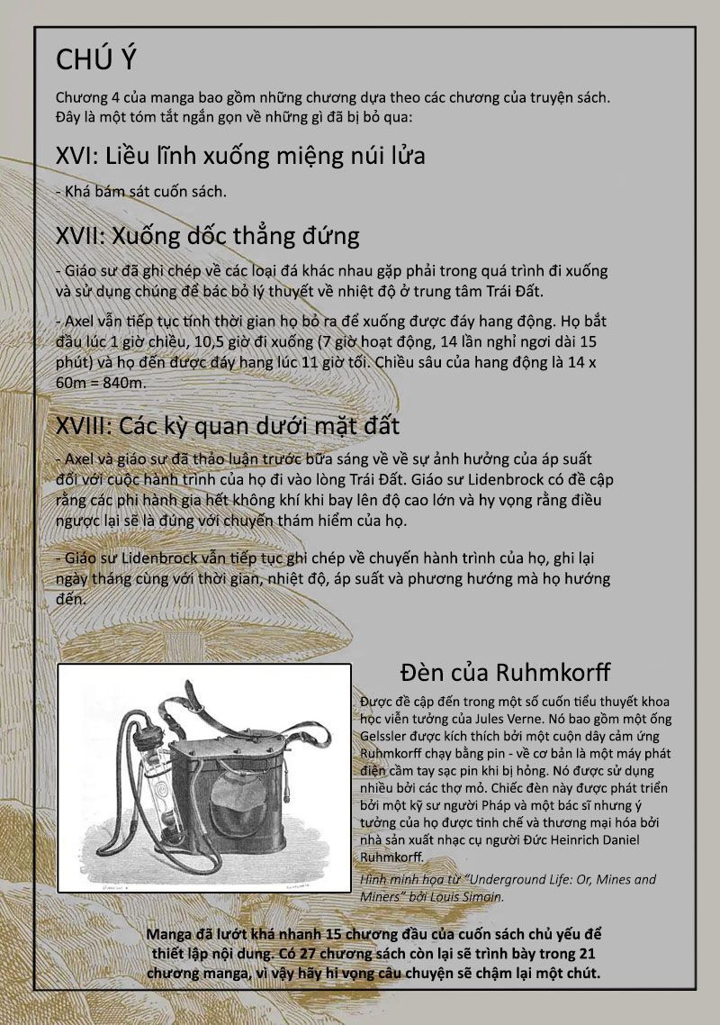 Hành Trình Tới Tâm Trái Đất: Chapter 4