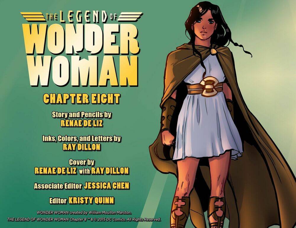 The Legend Of Wonder Woman: Chapter 8