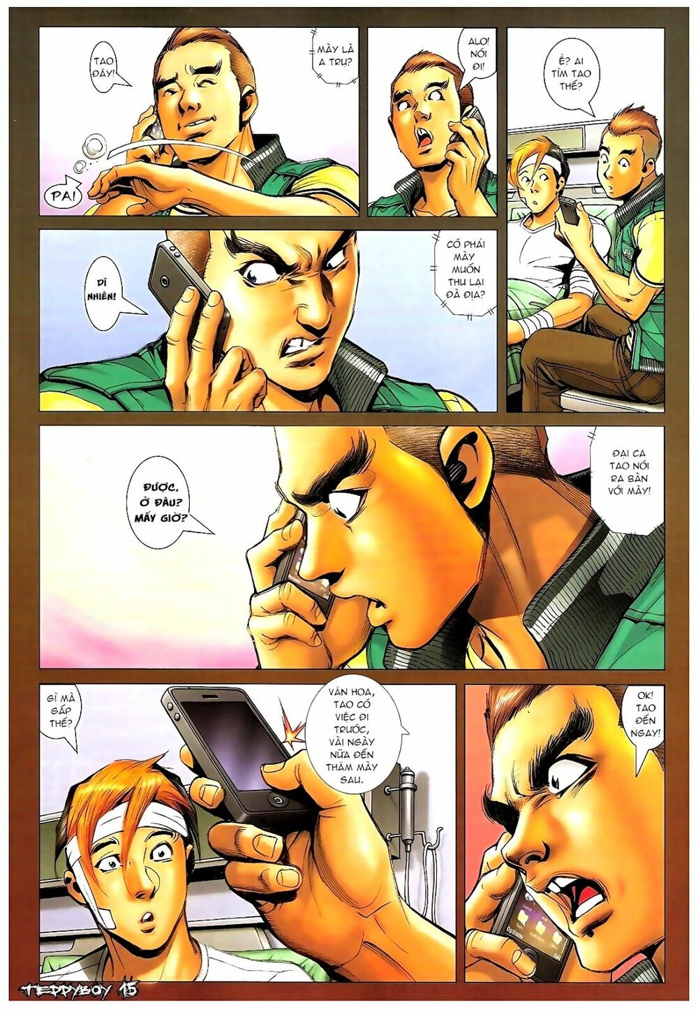 Người Trong Giang Hồ: Chapter 1379: Điền Bân vs Trụ Ca