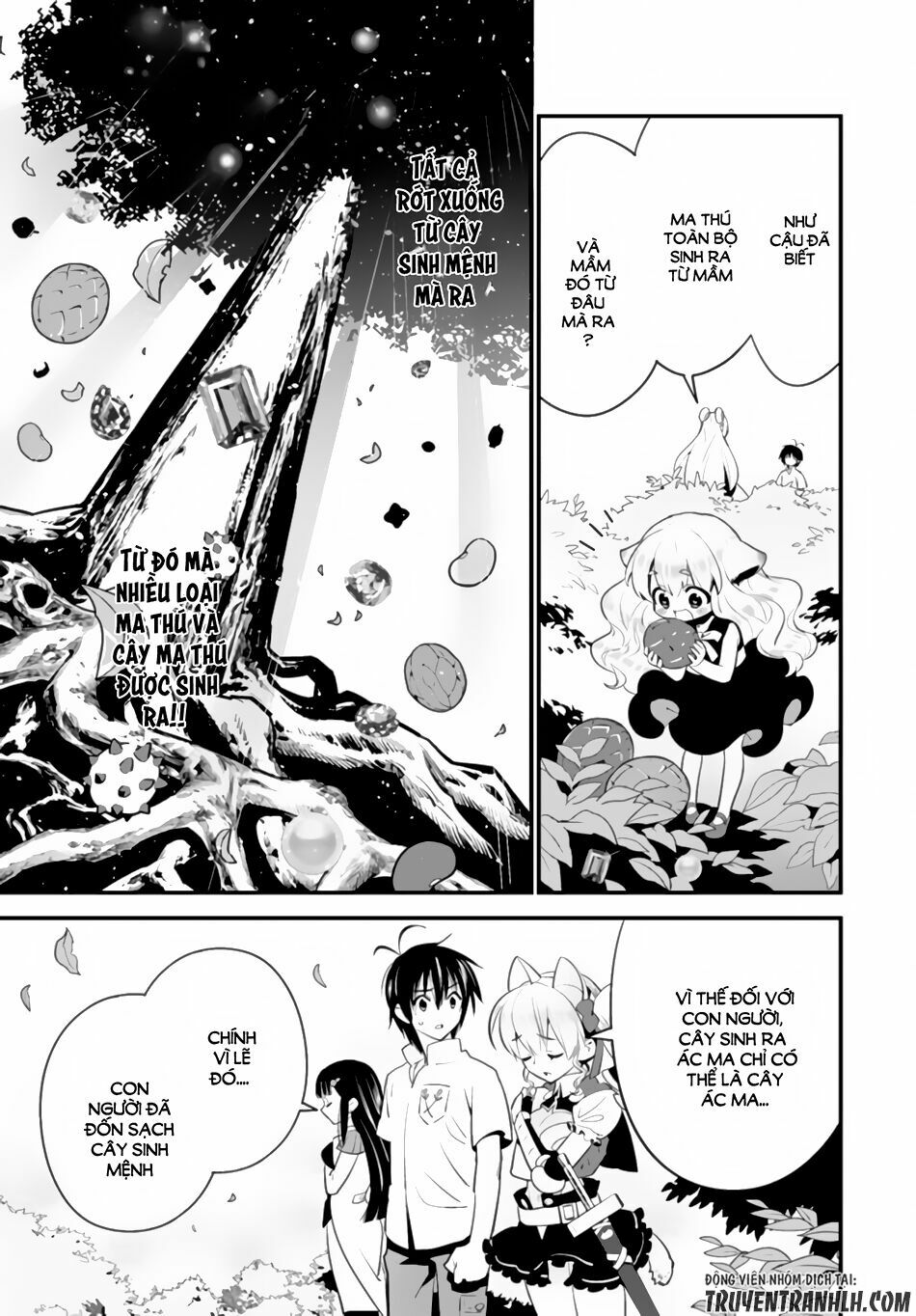 Isekai desu ga Mamono Saibai shiteimasu: Chapter 7