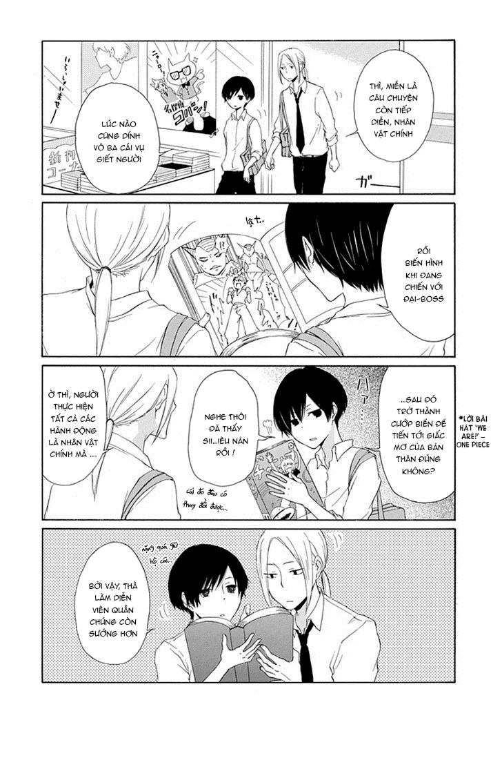 Tanaka-Kun Wa Itsumo Kedaruge: Chapter 1