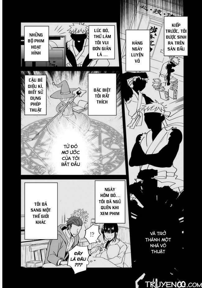 Doryoku Shisugita Sekai Saikyou No Butouka Wa, Mahou Sekai Woyoyuu De Ikinuku: Chapter 1