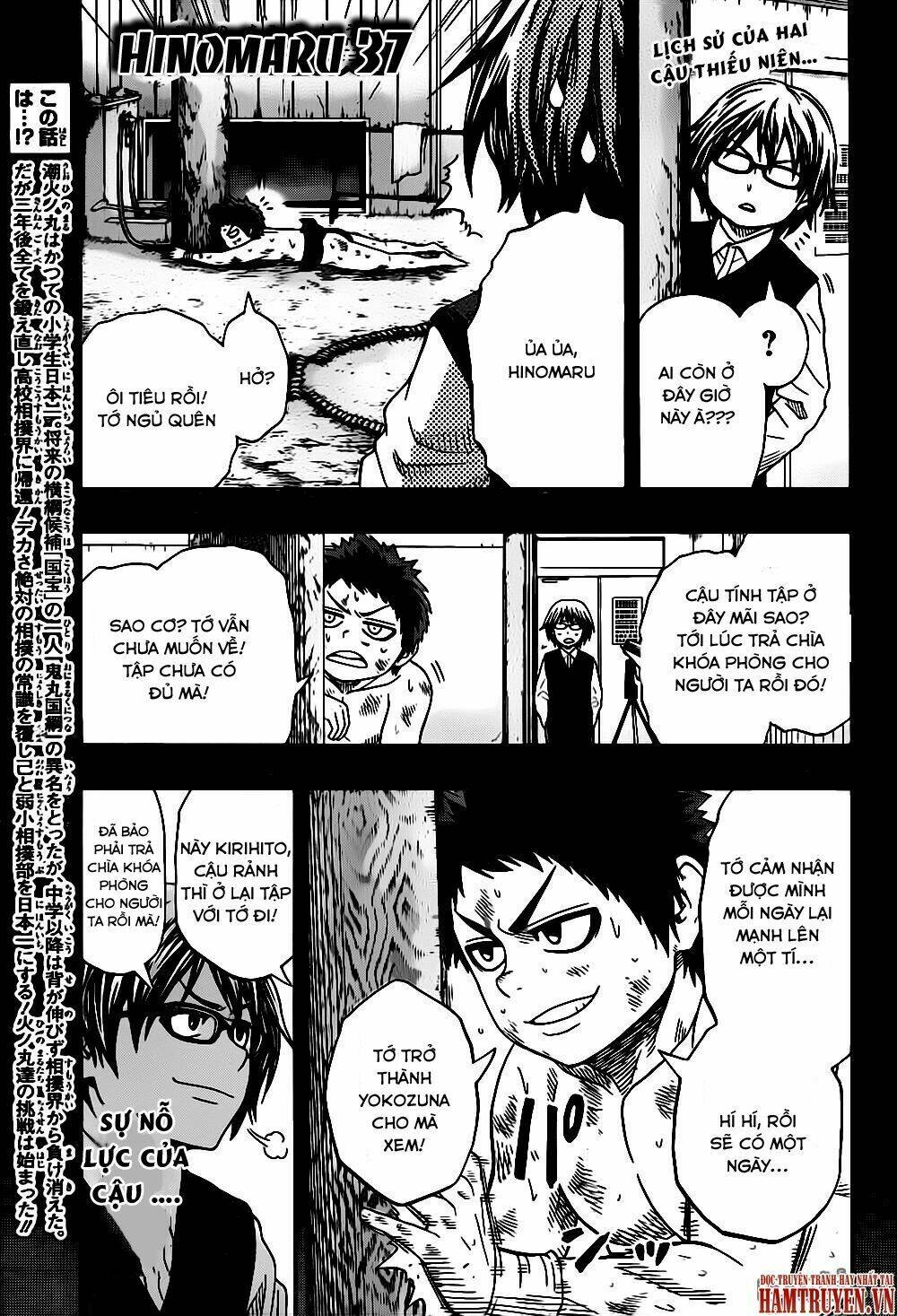 Hinomaru Zumou: Chapter 37