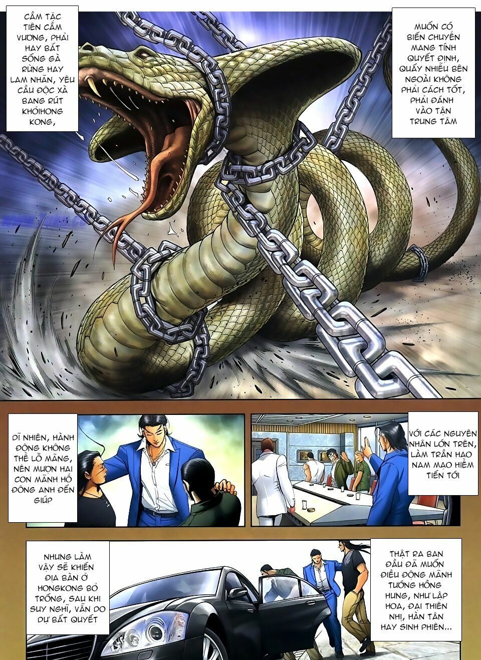 Người Trong Giang Hồ: Chapter 1106: Tấn công Trung tâm Sơn Hà