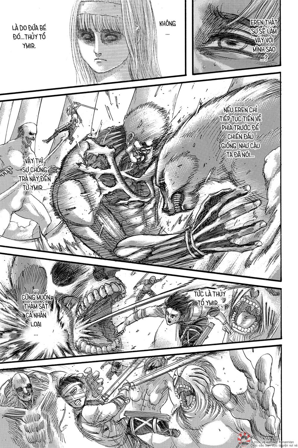 Đại Chiến Người Khổng Lồ: Chapter 135