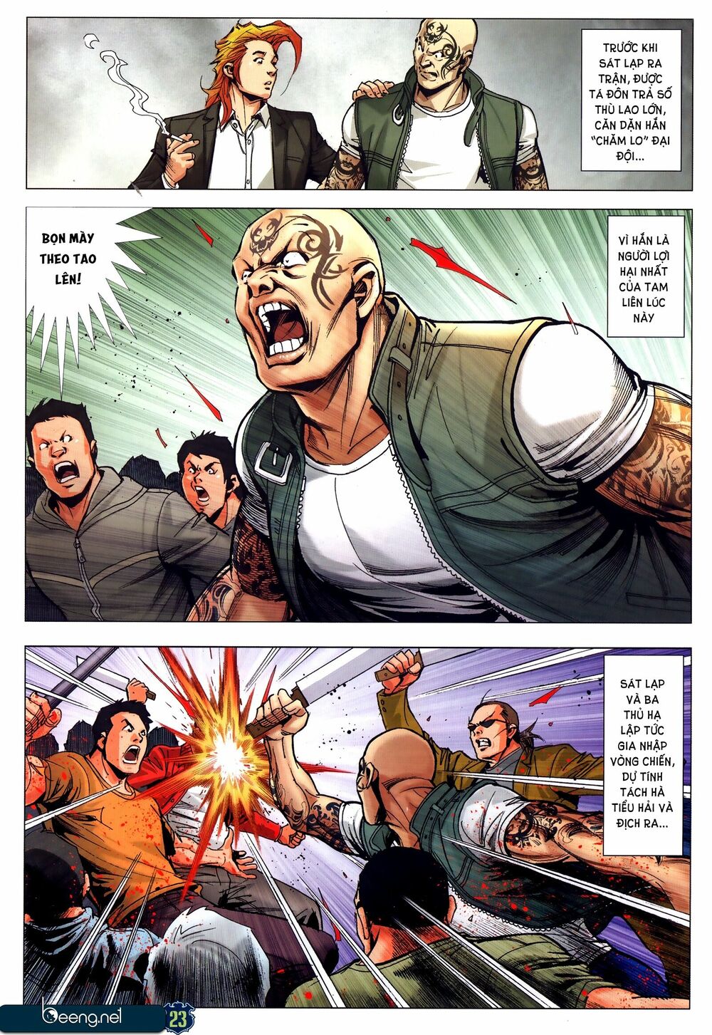 Người Trong Giang Hồ: Chapter 2319: Trung Hoàn đại huyết chiến 4