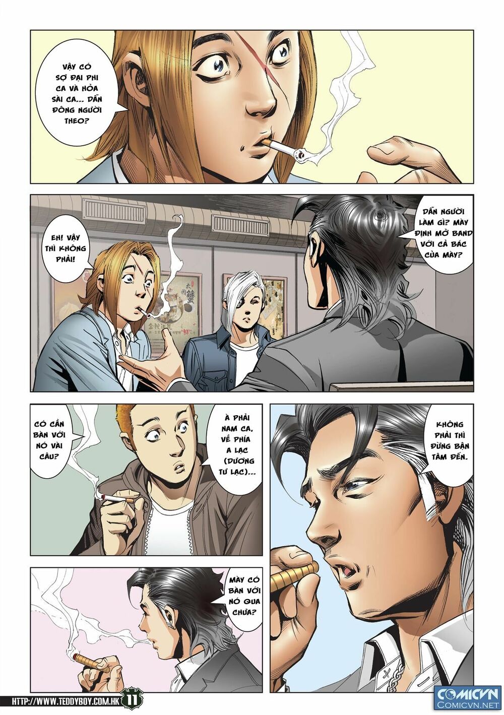 Người Trong Giang Hồ: Chapter 2189: Mặt thật của Nam Ca