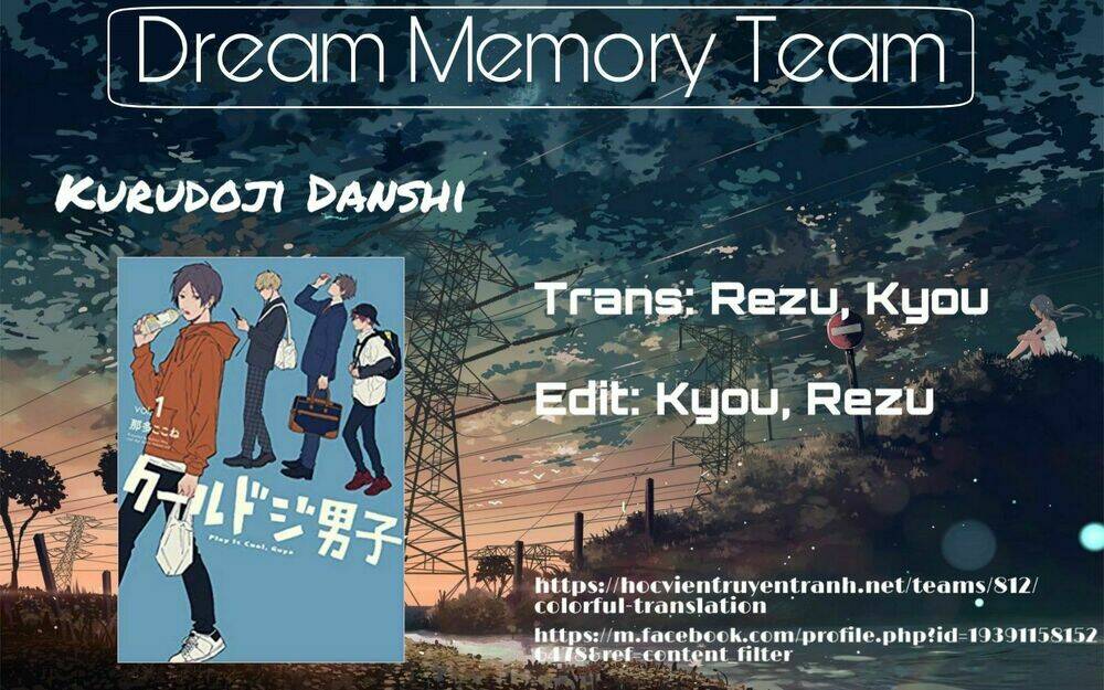 Kurudoji Danshi: Chapter 0