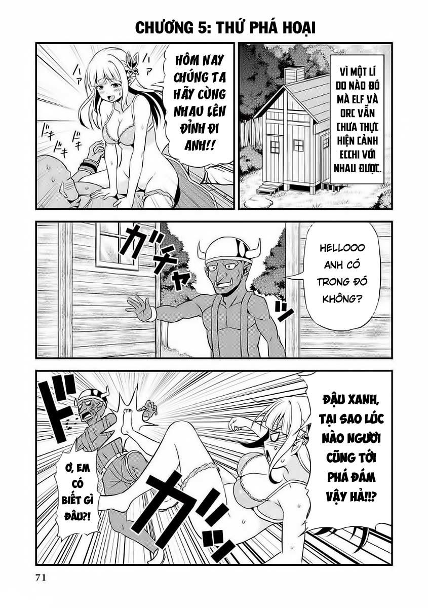 Elf Damdang Và Orc Nghiêm Túc - Hentai Erufutomajime: Chapter 5