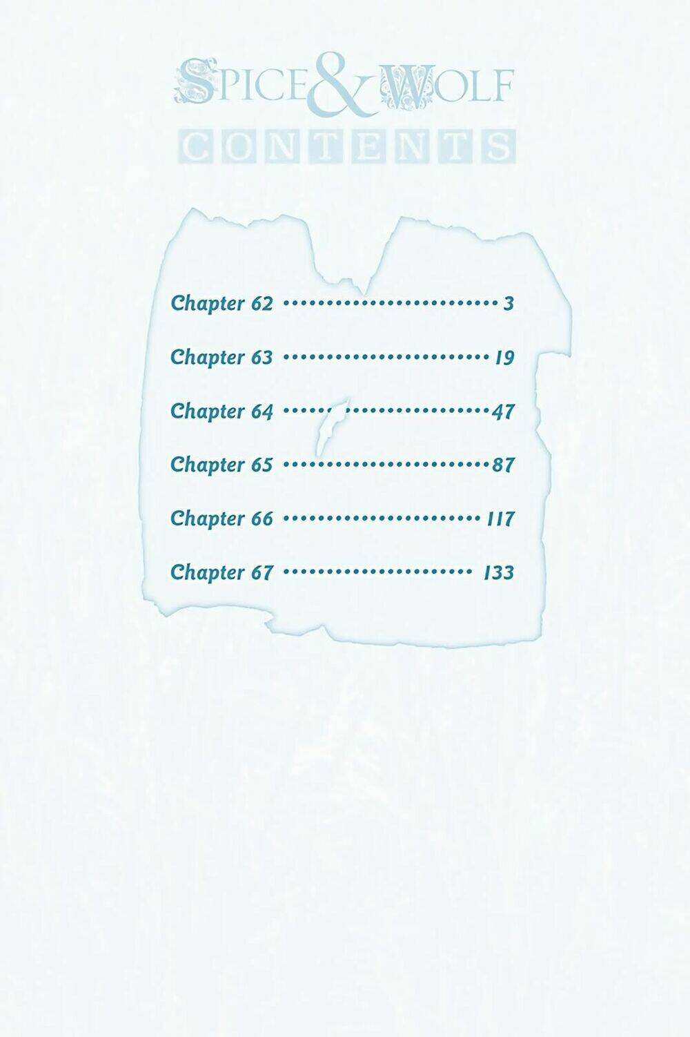 Ookami To Koushinryou: Chapter 62