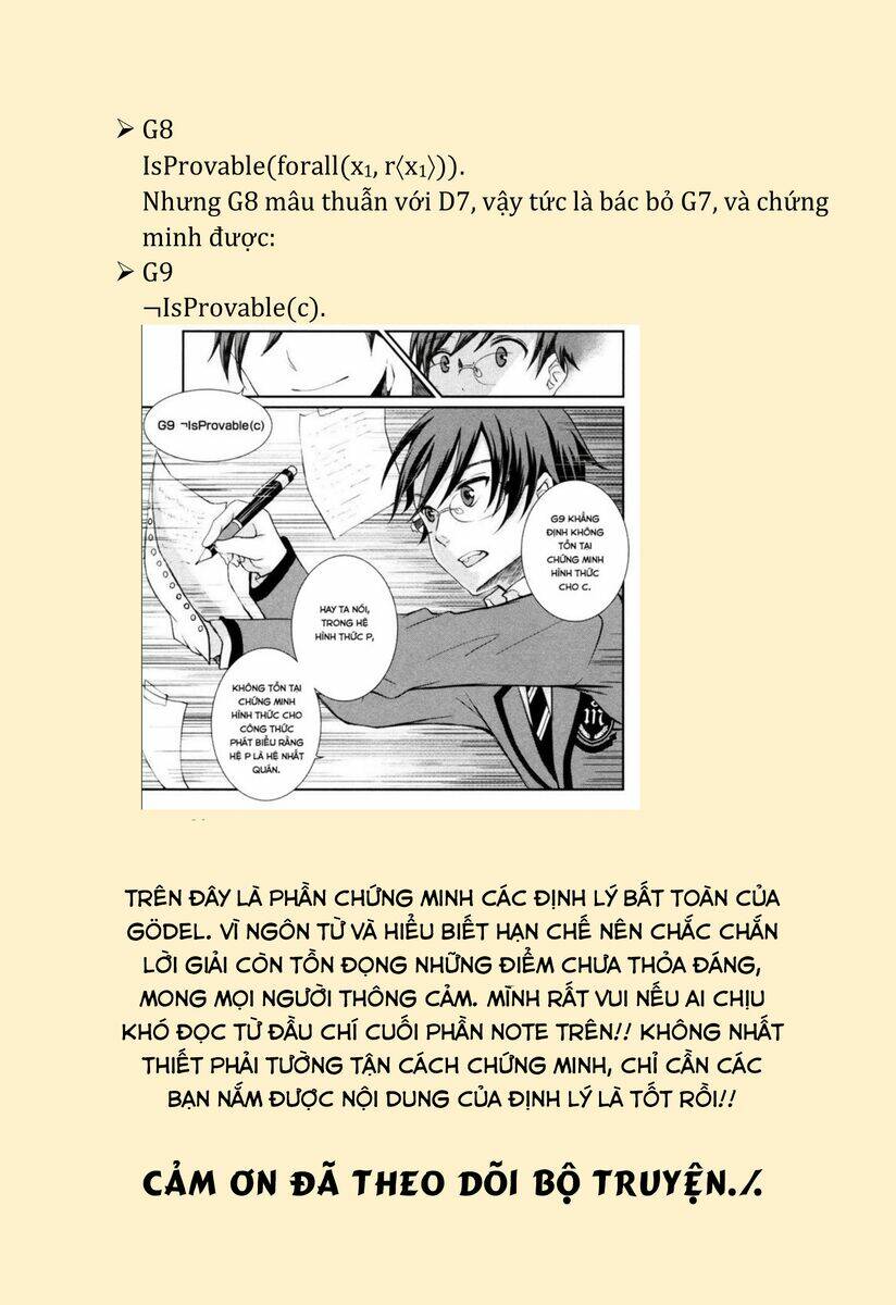 Mathematical Girls: Các Định Lý Bất Toàn Của Gödel: Chapter 11