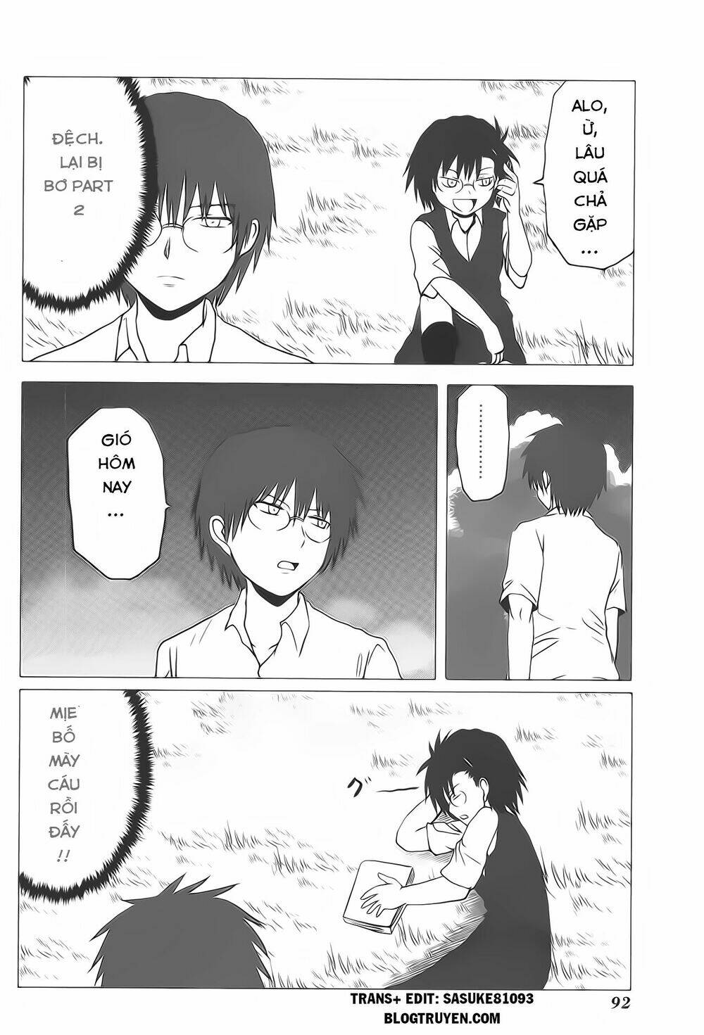 Danshi Koukousei No Nichijou: Chapter 105