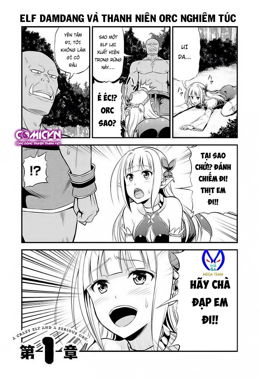 Elf Damdang Và Orc Nghiêm Túc - Hentai Erufutomajime: Chapter 1