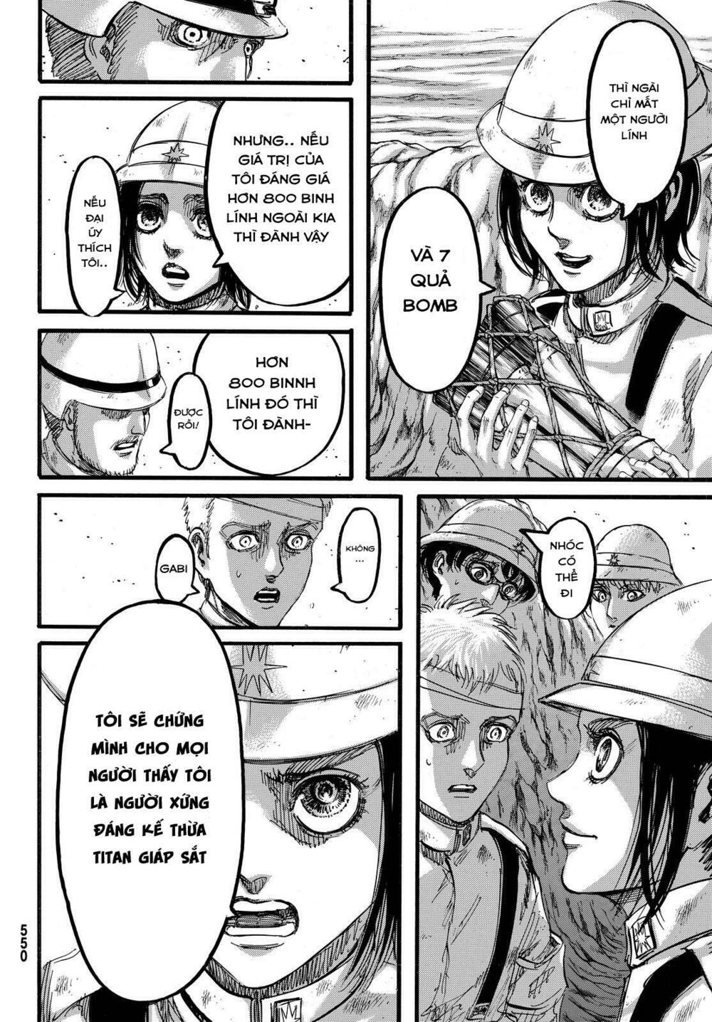 Đại Chiến Người Khổng Lồ: Chapter 91