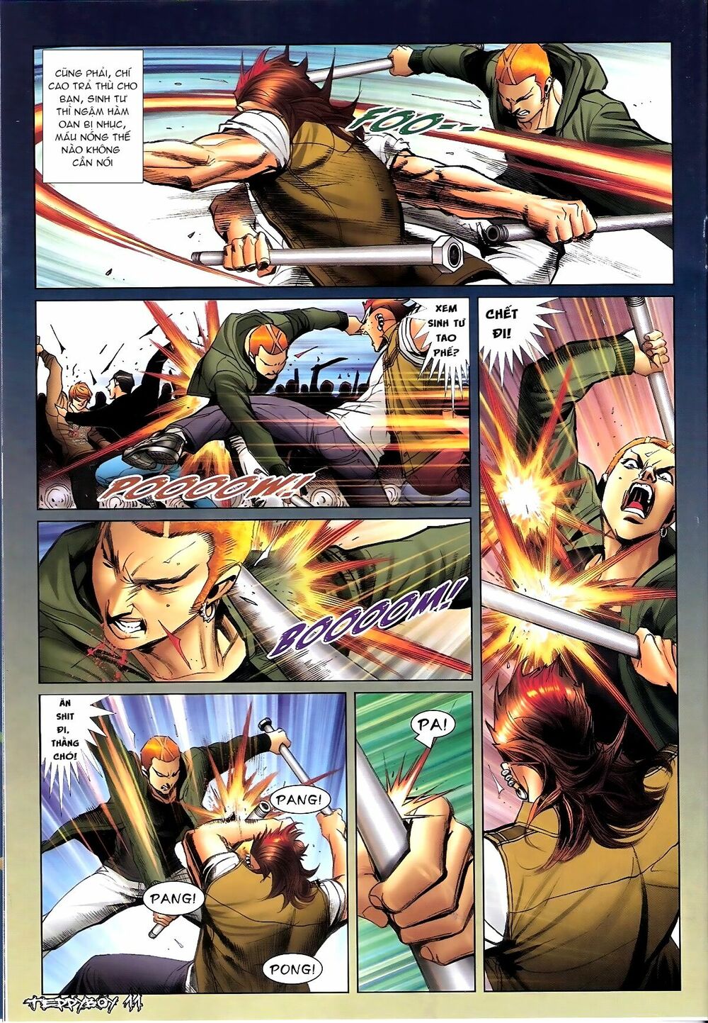 Người Trong Giang Hồ: Chapter 1358: Giận đánh Hạo Nam