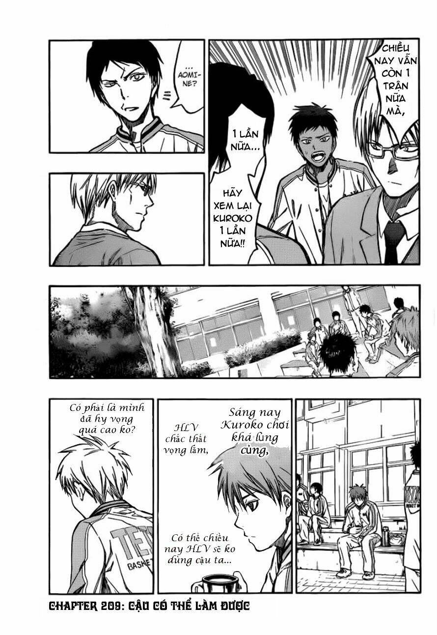 Vua Bóng Rổ Kuroko: Chapter 209
