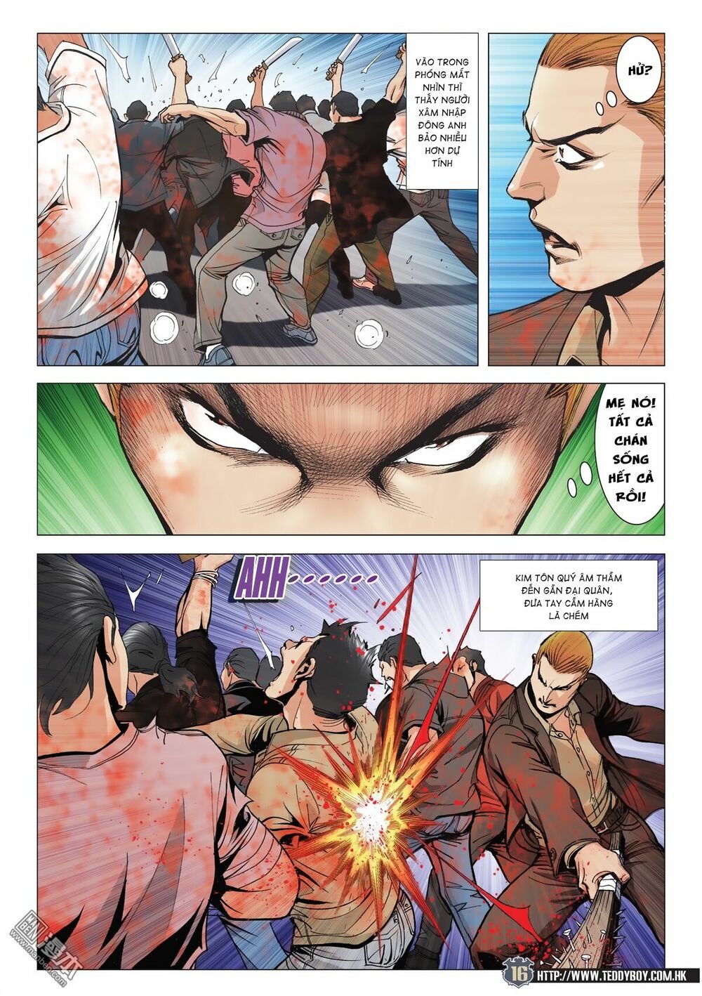 Người Trong Giang Hồ: Chapter 2029: Thua chạy khỏi Đông Anh Bảo